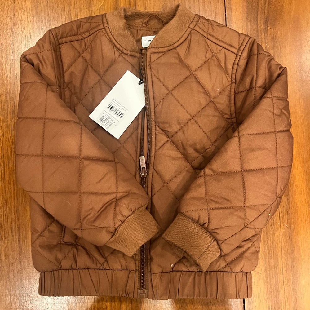 Camel Bomber Jacket 4T